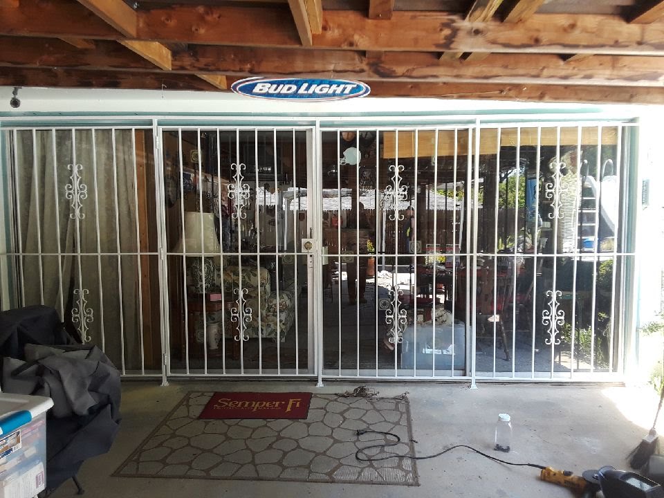 Multi Panel patio door gate