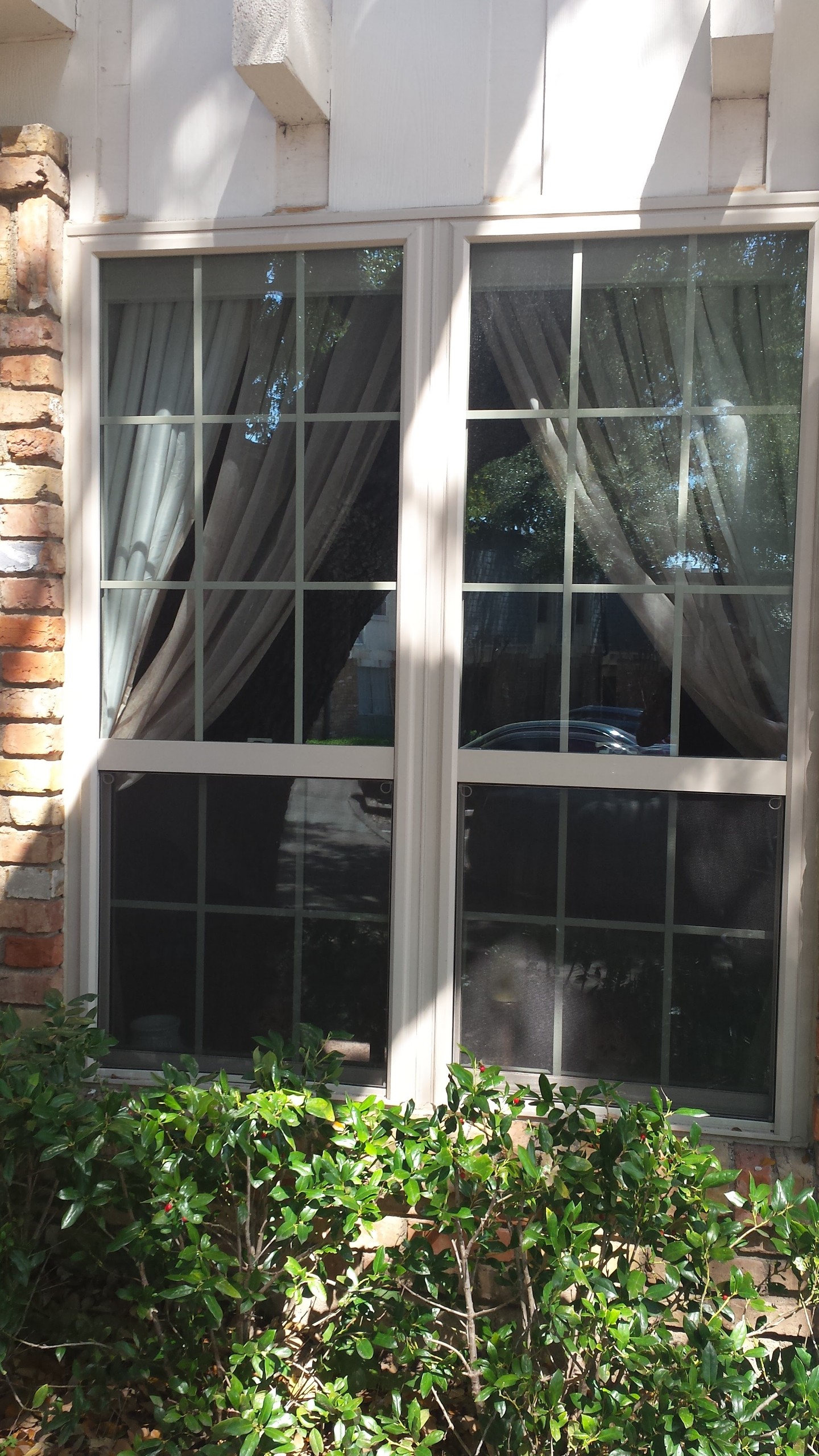 White Twin Vinyl Replacement Windows